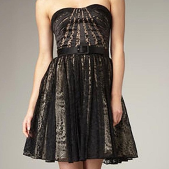 Aidan Mattox Lace Dress with removable belt 👗✨ - Picture 1 of 4